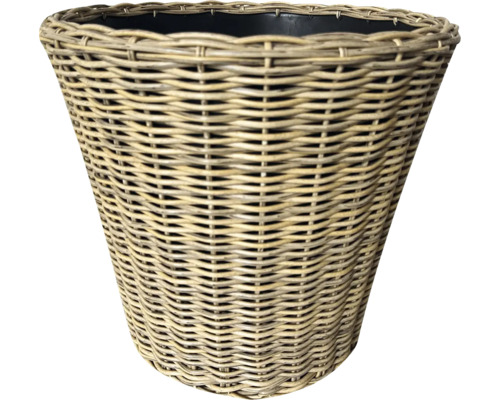Košík na rostliny proutěný Lafiora Wicker Ø 26 x 27 cm