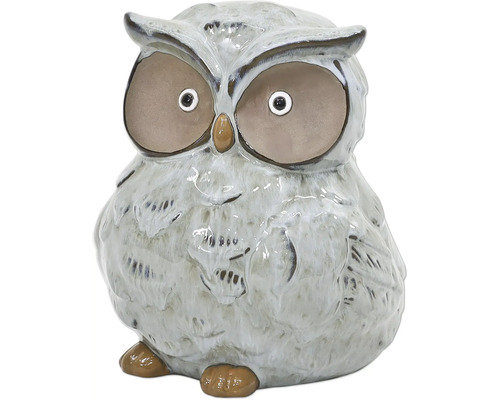 Dekorativní keramická sova do interiéru