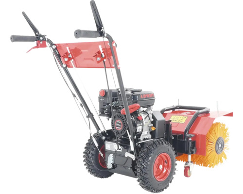 Zametač se rotačními kartáči a koly