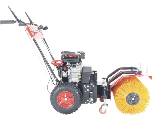 Zametač s motorem a kartáčem
