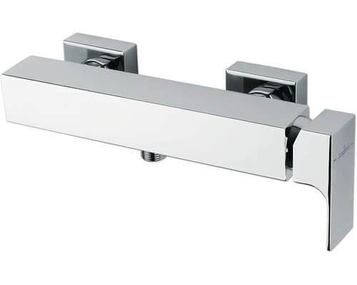 Nástěnná sprchová baterie s hranatým designem