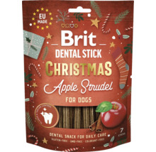 Brit Dental Stick Vánoční jablečný závin pro psy, 7 kusů