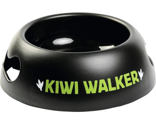 Černá miska pro psy s nápisem Kiwi Walker