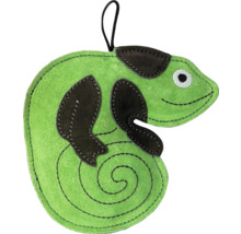 Dekorativní figurka chameleona z plsti se závěsem