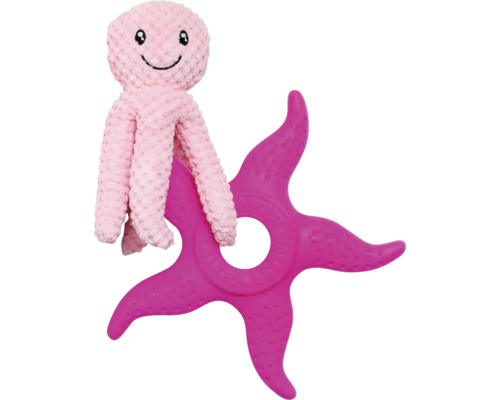 Dětské kousátko s plyšovou chobotnicí