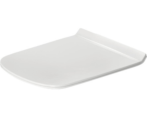 Záchodové prkénko DURAVIT DuraStyle bílá s automatickým zavíráním 0063790000 Toaletní sedátko ze sanitární keramiky