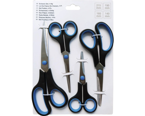 Sada nůžek, 4dílná