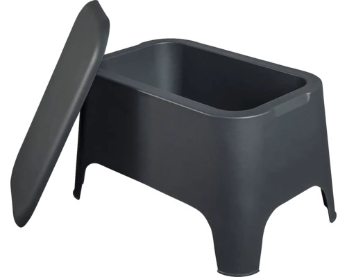 Odpadkový koš s víkem pro venkovní použití