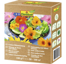 FloraSelf směs semen směs jedlých květů, 100 gramů pro 50 až 100 metrů čtverečních