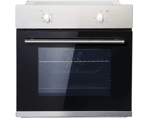 Vestavná trouba se skleněnými dvířky a otočnými knoflíky