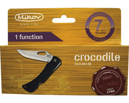 Zavírací nůž Mikrov Krokodil v balení