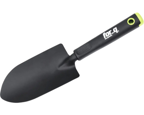 Kovová zahradní lopatka s plastovou rukojetí