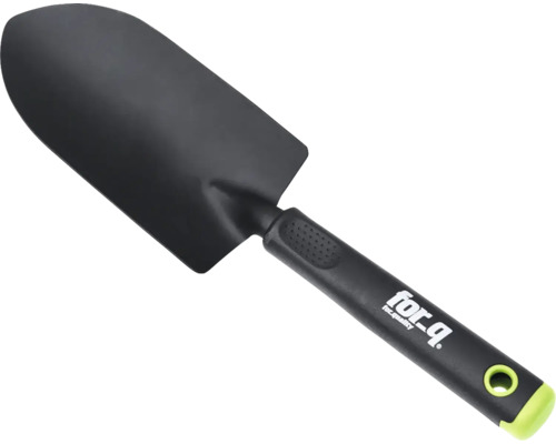 Kovová zahradní lopatka s plastovou rukojetí