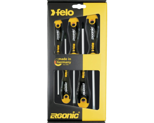 Sada šroubováků Felo Ergonic 4-6,5 mm, 5 ks