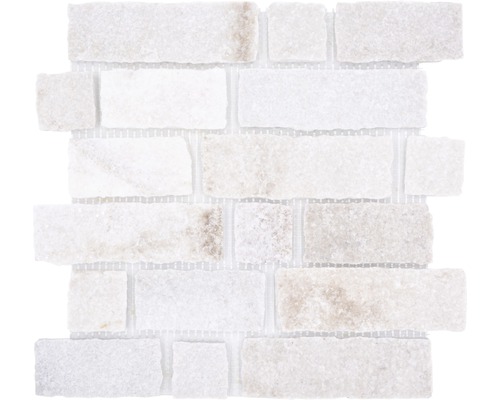 Mozaika z přírodního kamene 30,5x30,5 cm XMS 549N Mozaiková dlaždice z přírodního kamene ve vzhledu cihel