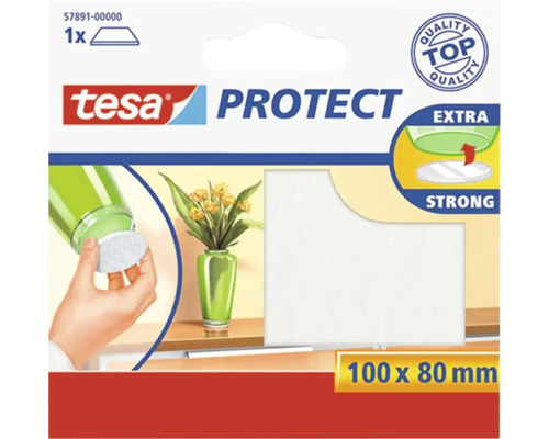 Tesa Protect kluzáky z plsti, 100 x 80 mm, pro ochranu povrchů