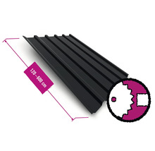 Trapézový plech o délce 120 až 600 cm