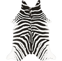Koberec imitace zebra kůže
