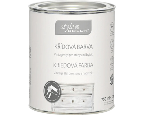 StyleColor Křídová barva 750 ml šedá