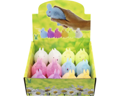 Displejový box s králičími antistresovými míčky