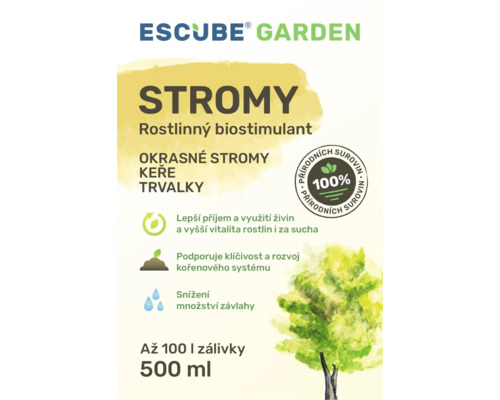 Rostlinný biostimulant ESCUBE GARDEN Stromy 500 ml