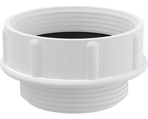 Redukce veporit bílá 5/4"×6/4" Bílá plastová trubková tvarovka se závitem