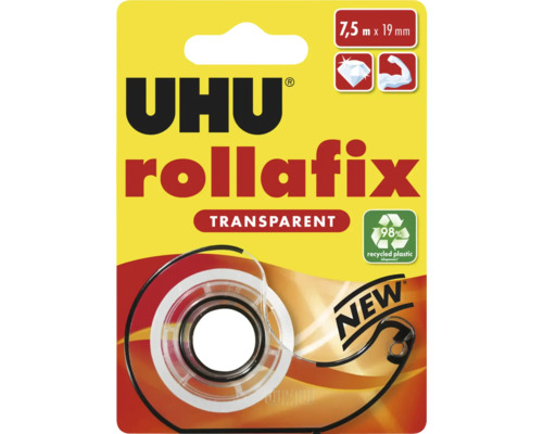 UHU Rollafix Transparent 19 mm x 7,5 m