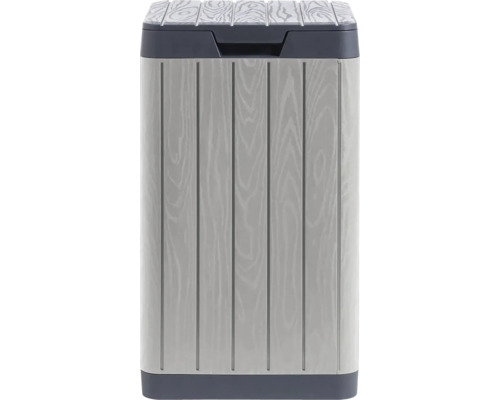 Úložný box z plastu s vzhledem dřeva