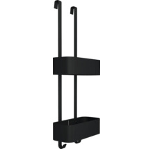 Závěsný úložný prostor se dvěma policemi do koupelnové sprchy