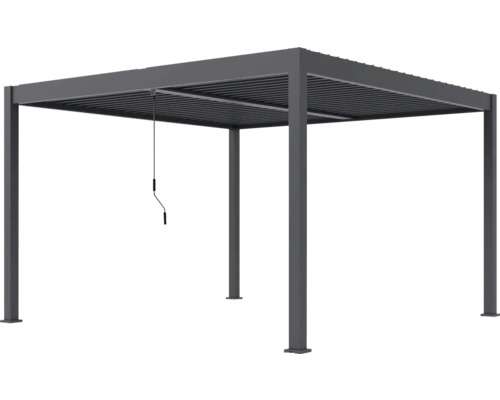 Volně stojící hliníková pergola s nastavitelnými lamelami