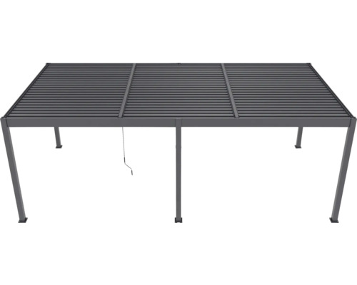 Pergola s lamelovou střechou