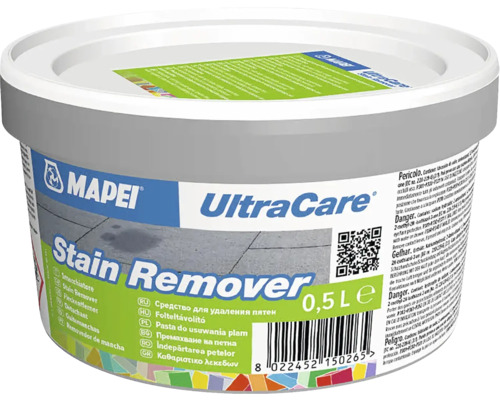 Odstraňovač olejových skvrn Mapei Ultracare Stain Remover 0,5 l Odstraňovač skvrn v 0,5litrové dóze
