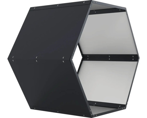 Šestihranná police se šrouby