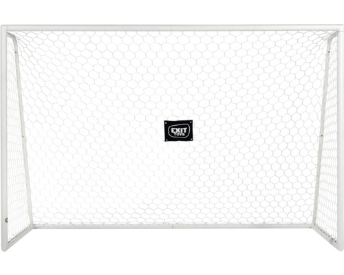 Fotbalová branka se sítí a logem Exit Toys