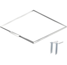 Čtvercové LED stropní svítidlo s montážním materiálem