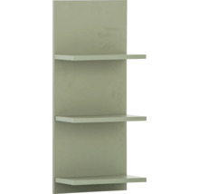 Nástěnná police se třemi policemi pro montáž na stěnu