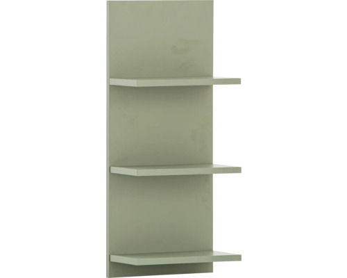 Nástěnná police se třemi policemi pro montáž na stěnu