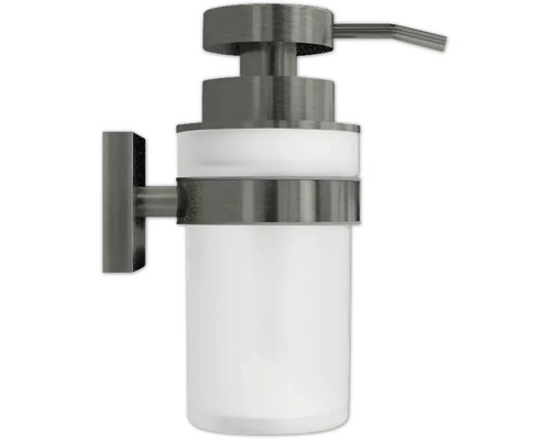 Nástěnný dávkovač mýdla z kovu a plastu do koupelny