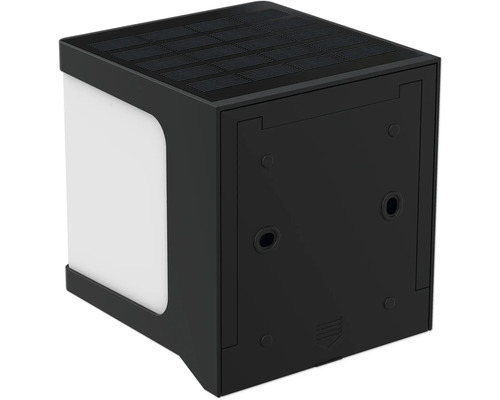 Černá světelná kostka s větracími otvory