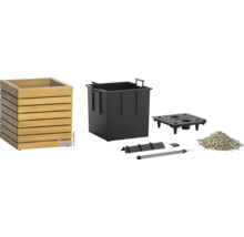 Květináč Lechuza Quadro s příslušenstvím