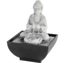 Zahradní fontána buddha polyresinová 13 x 13 x 18 cm