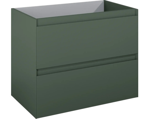 Skříňka pod umyvadlo Jungborn DECEM forrest zelená 800 x 635 x 458 mm 169000 Skříňka pod umyvadlo se dvěma zásuvkami