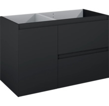 Skříňka pod umyvadlo Jungborn DECEM černá 1000 x 635 x 458 mm 168155
