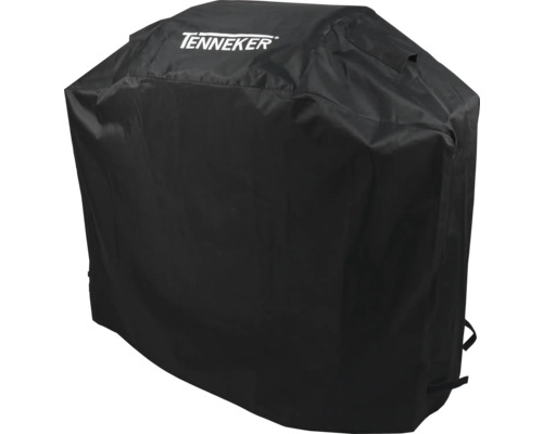 Černý obal na gril s logem Tenneker