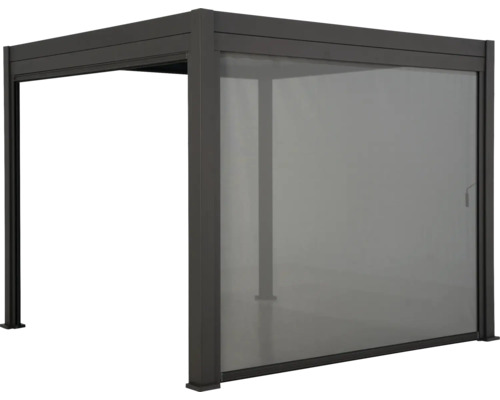 Zastřešení terasy s prosklenou posuvnou stěnou