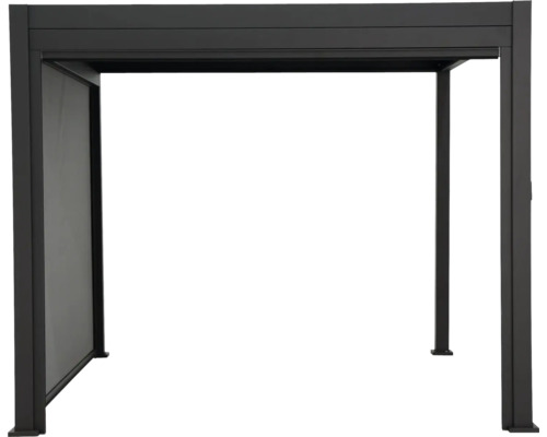 Volně stojící zastřešení terasy s bočním dílem do zahrady