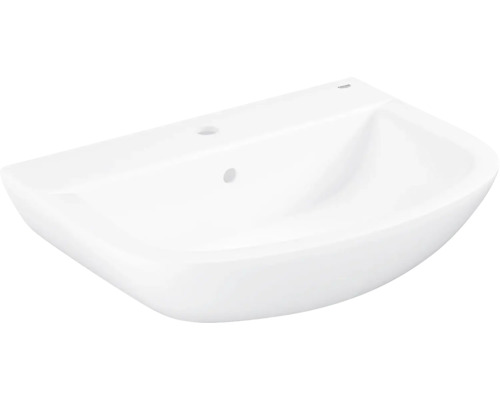 Klasické umyvadlo GROHE Bau Ceramic sanitární keramika bílá 646 mm 39420000 Keramické umyvadlo s otvorem pro baterii a přepadem