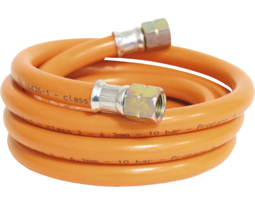 Propanová plynová hadice s přípojkami