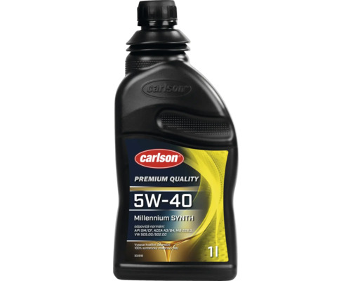 Motorový olej Carlson 5W-40 v jednolitrové láhvi