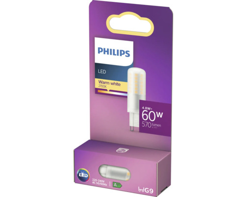 Žárovka Philips LED G9 v obalu produktu